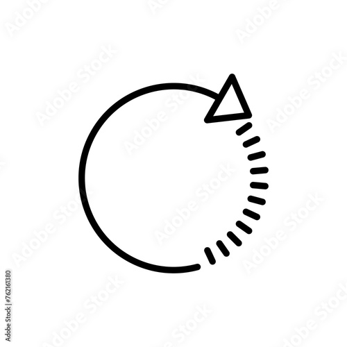 Refresh icon vector isolated on white background. Reload icon vector. Update icon. convert icon