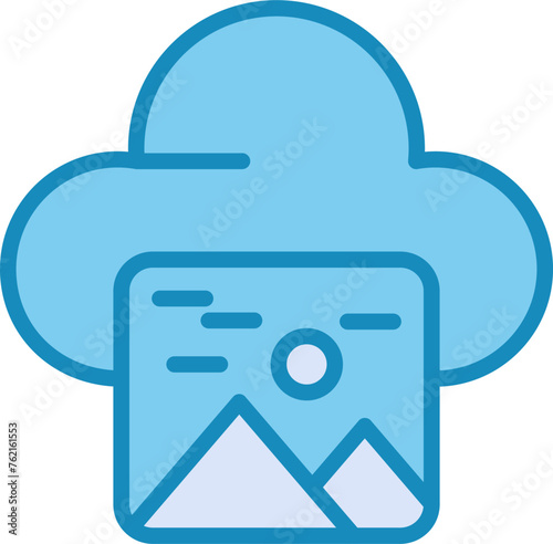 Image Hosting Vector Icon