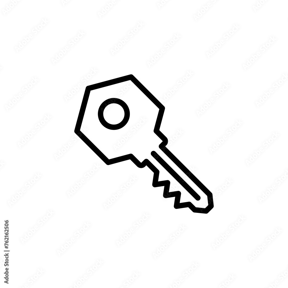 Key icon vector isolated on white background. Key vector icon. Key symbol. security Key icon vector isolated on white background. Key vector icon. Key symbol. security