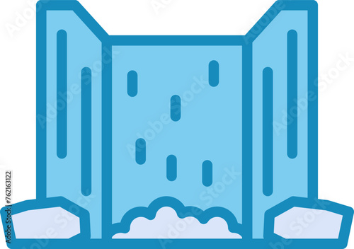 Waterfall Vector Icon