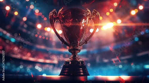 Champion award cup. cybersport #762163317