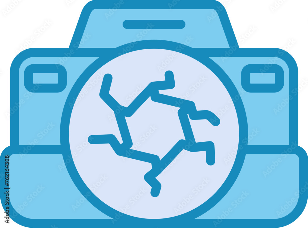 Unique Line Filled Vector Icon Unique Line Filled Vector Icon