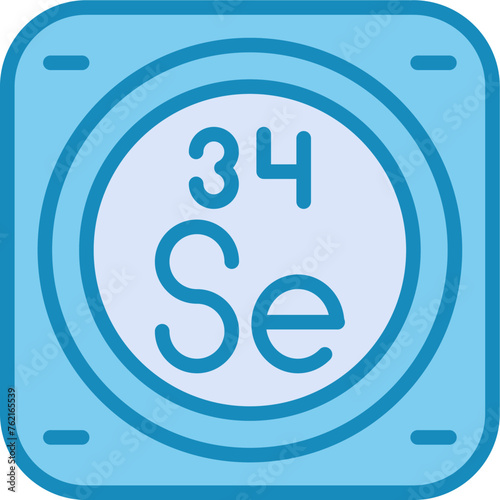 Chemical Element Vector Icon