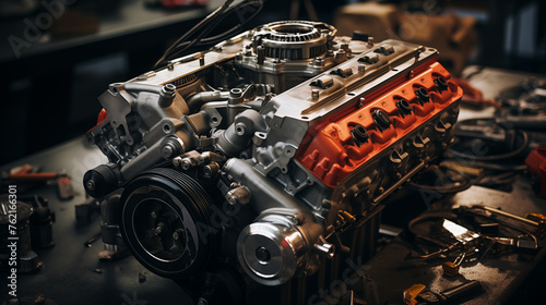 Engine Symphony: Celebrating the Birth of Horsepower with Expert Hands and Precision Assembly