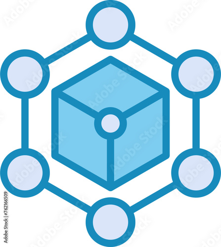 Blockchain Vector Icon