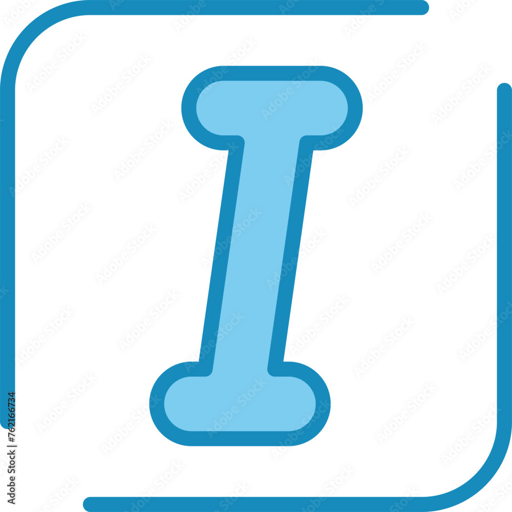 Italic Vector Icon Italic Vector Icon