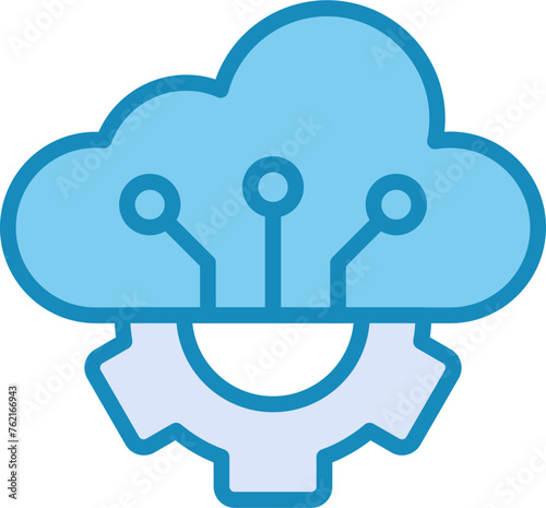Software as a Service Vector Icon