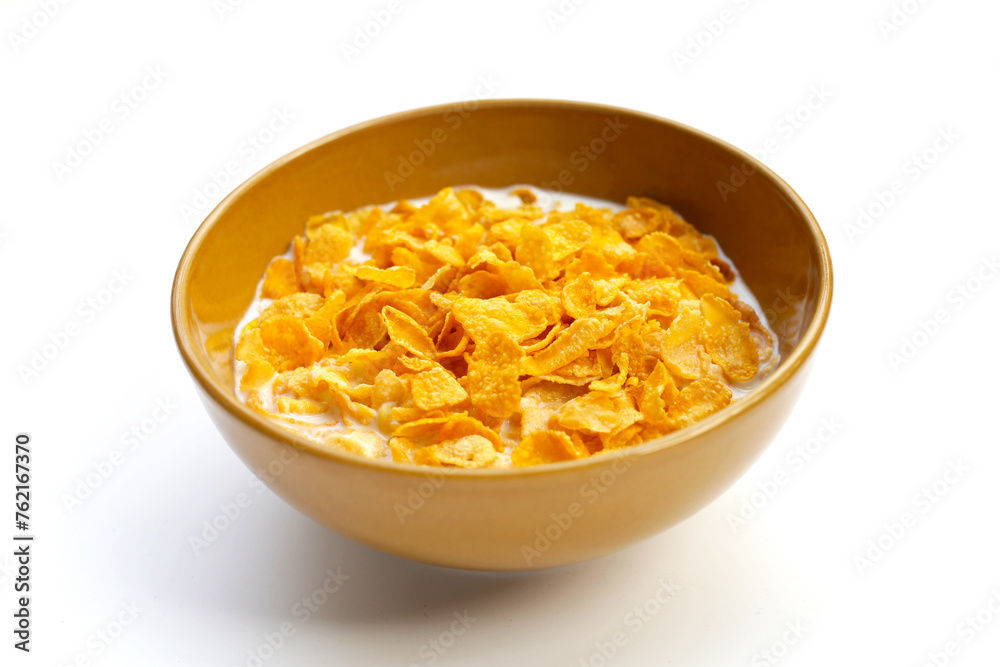 Cornflake cereal for morning breakfast Cornflake cereal for morning breakfast