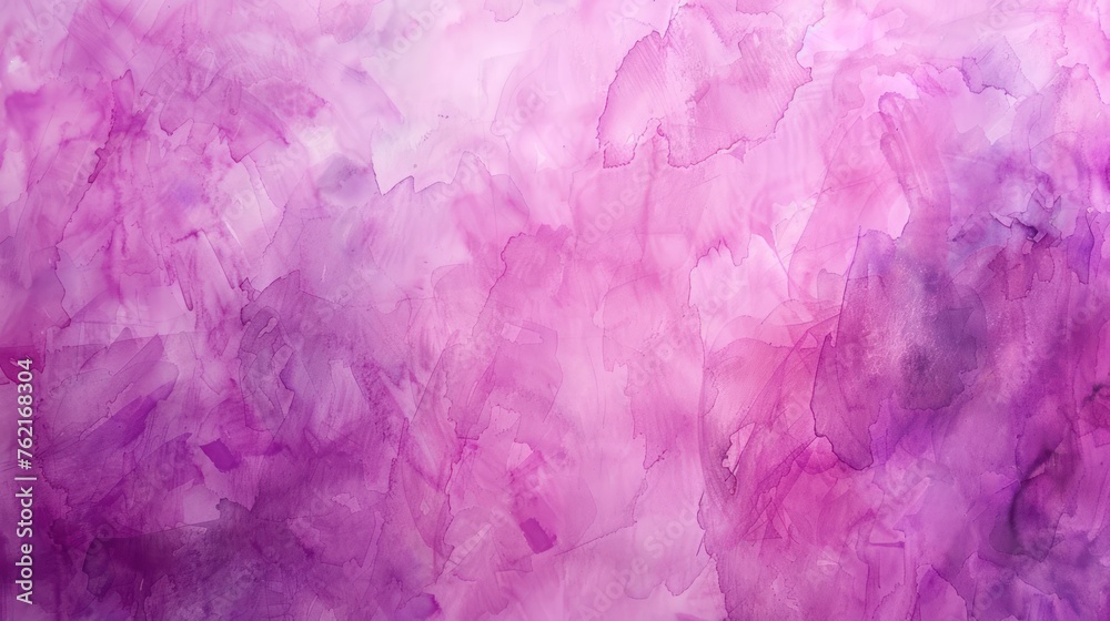 Abstract pink and purple watercolor painting texture background. AI generated image