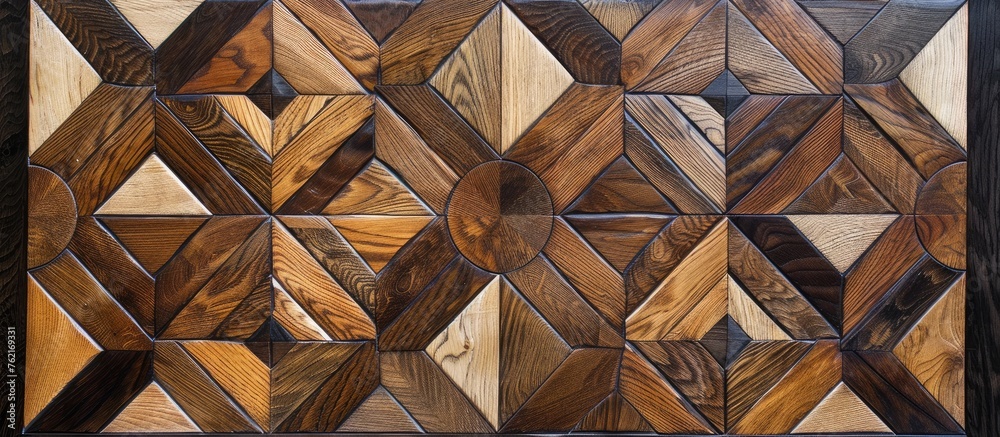 Parquetry in Wood