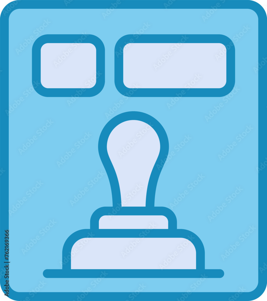 Stamp Tool Vector Icon Stamp Tool Vector Icon