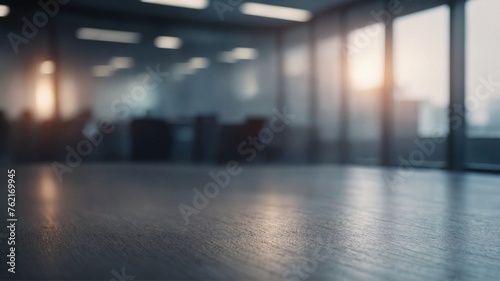interior of a modern office | room with spotlights | corridor in office | room with window veiw photo