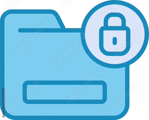 Document Encryption Vector Icon