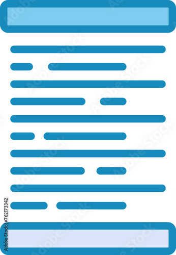 Right Alignment Vector Icon