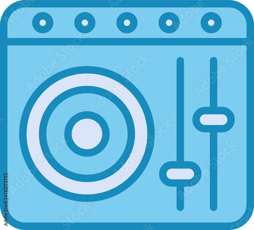 DJ Controller Vector Icon