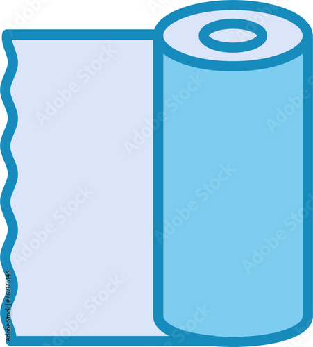 Plastic sheeting Vector Icon