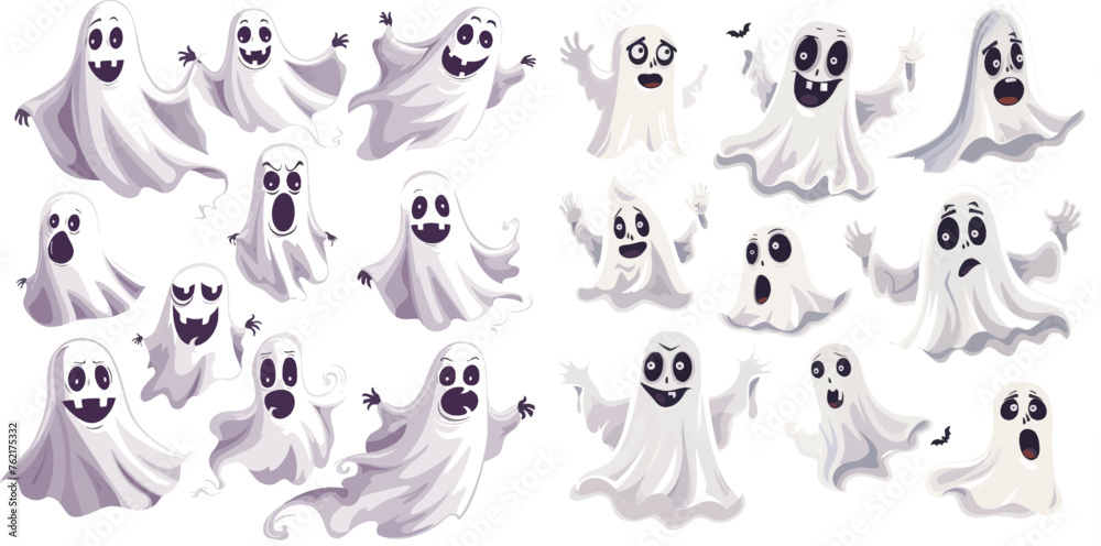 Spooky halloween ghost