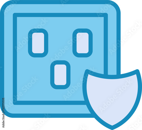 Surge Protector Vector Icon