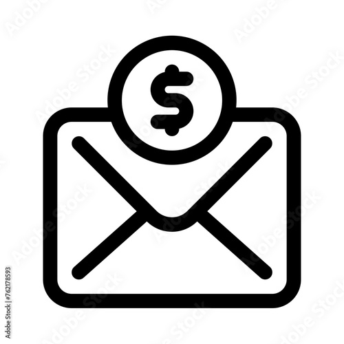 Salary Line Icon