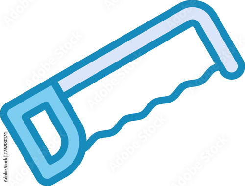 Hacksaw Vector Icon