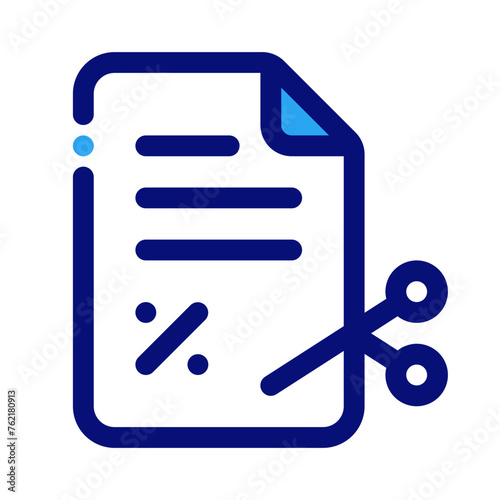 Tax Deduction Mixed Icon
