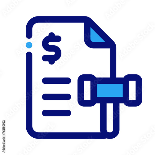 Tax Penalty Mixed Icon