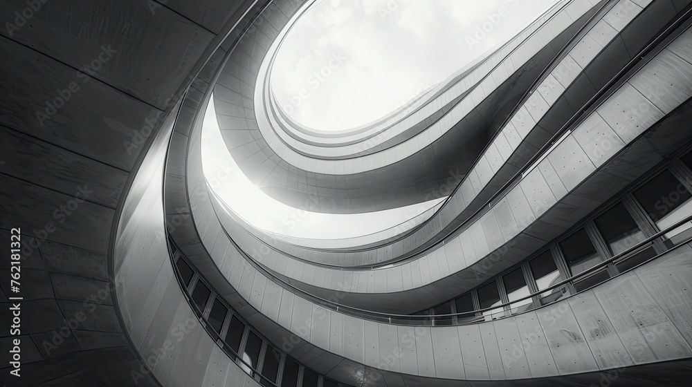Fototapeta premium Architecture Photography, Generative AI