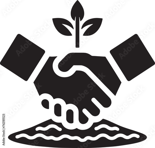 Cultivating Sustainable Partnerships Vector