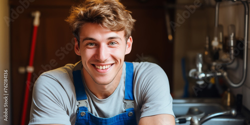 Klempner bei der Arbeit