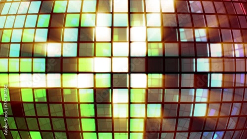 abstract pixel block moving animation light background