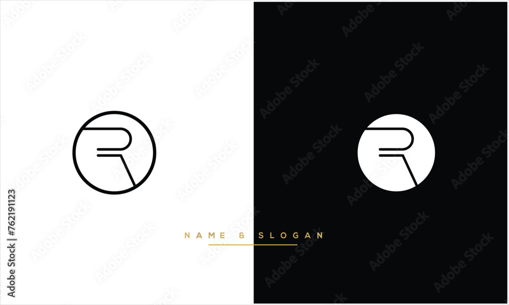 RO, OR,R , O, Abstract Letters Logo monogram RO, OR,R , O, Abstract Letters Logo monogram
