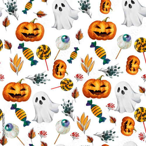 Halloween Digital Paper Pattern