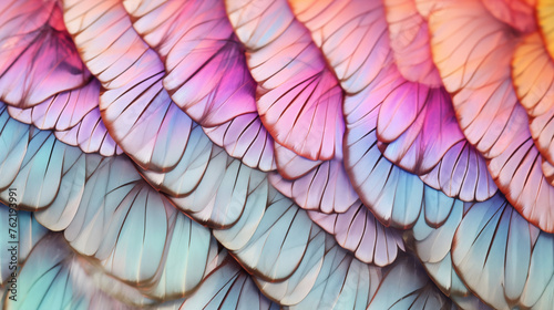 Translucent Butterfly Wings with Vibrant Gradient © heroimage.io