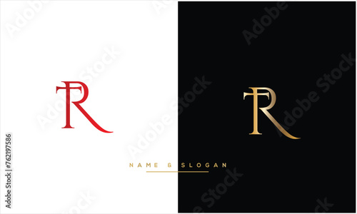 TR, RT, T, R, Abstract Letters Logo Monogram