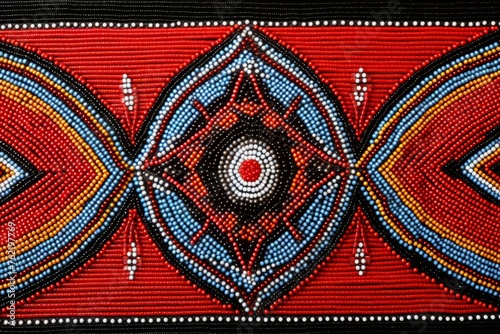 Traditional Colorful Beadwork