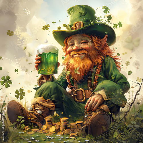 Obraz na płótnie St. Patrick's day - Leprechaun