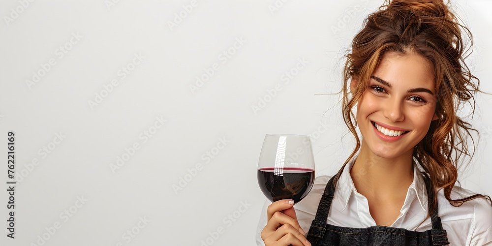 Radiant Hospitality: An Effervescent Server's Captivating Presence