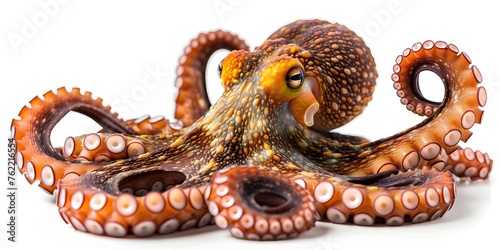 Crafty Octopus Masterfully Concealing Itself in Plain Sight