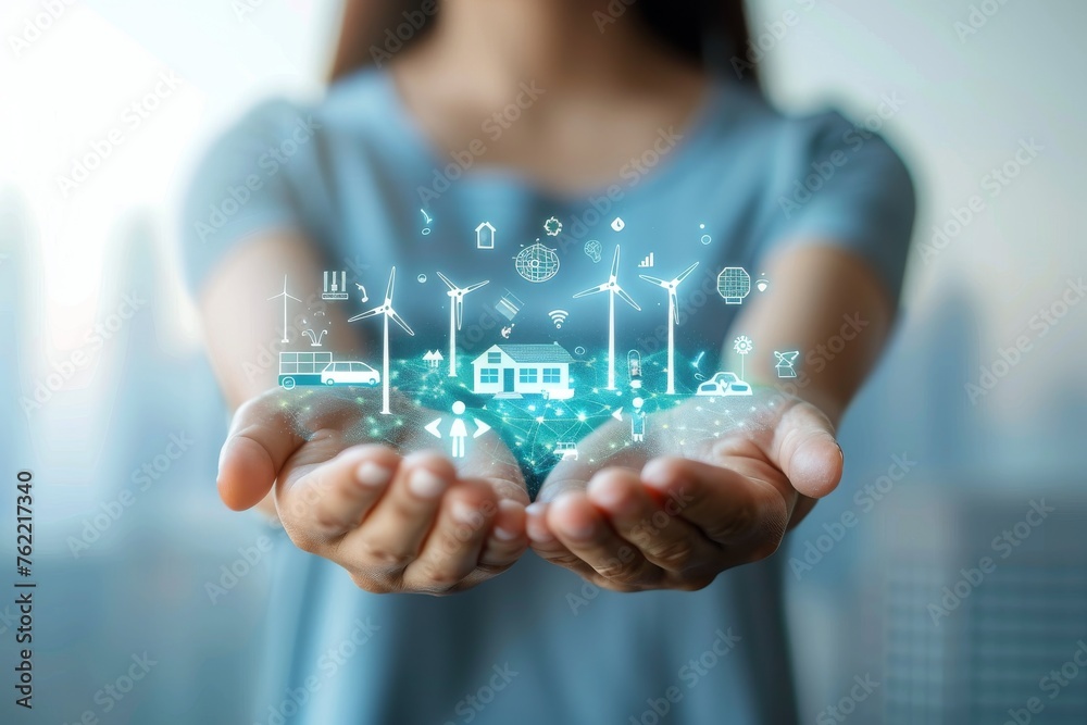 View of Building Sustainable and Smart Urban Spaces: How Green Technology and ...