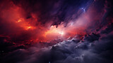 Image of milky way glows , nebula, and interstellar.