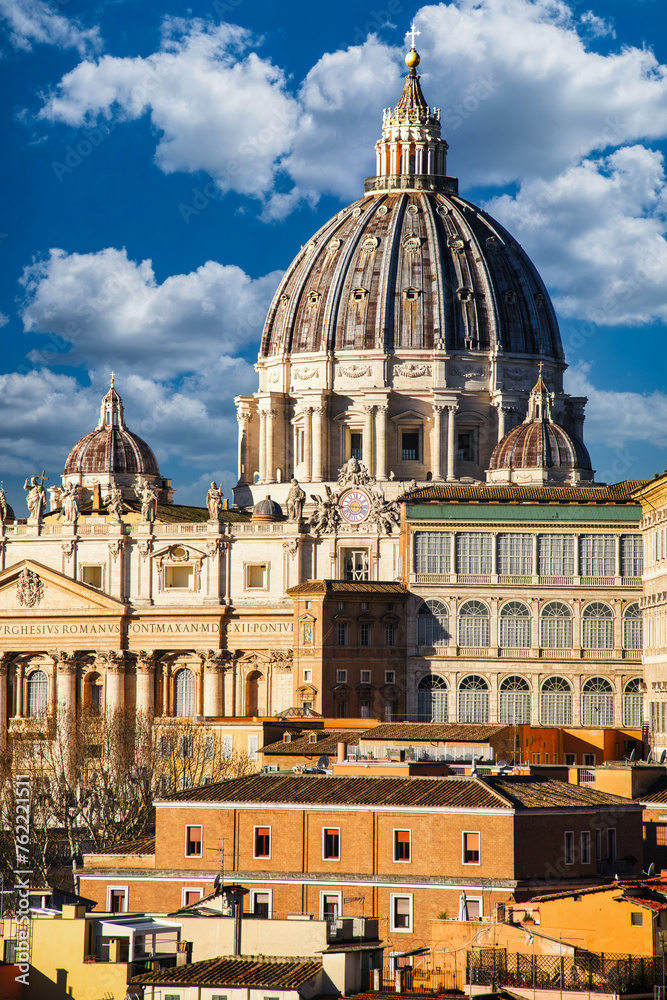 St. Peter's Basilica at daylight