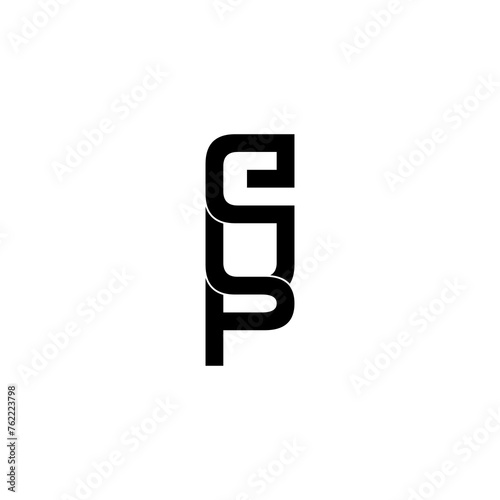 eup typography letter monogram logo design © ahmad ayub prayitno