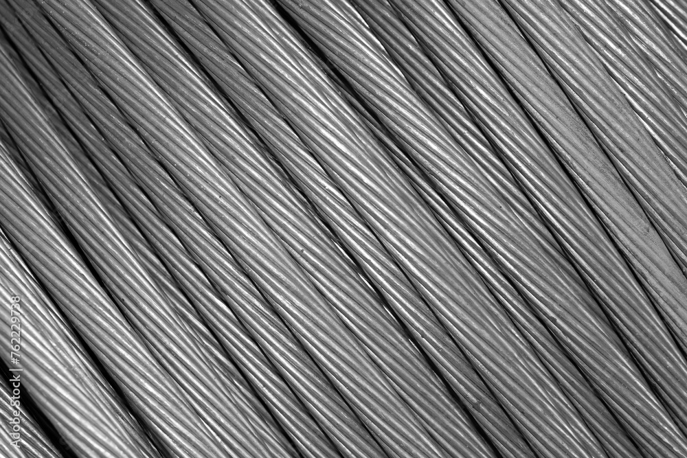 aluminum electric cable.background or texture aluminum electric cable.background or texture
