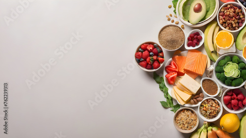 Food background healthy food concept or ingredients for cooking , AI generated image, ai.
