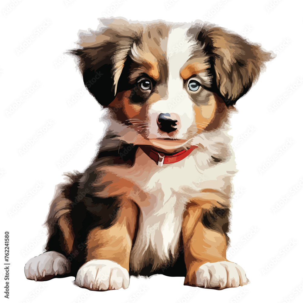 Puppy Dog Clipart clipart isolated on white background