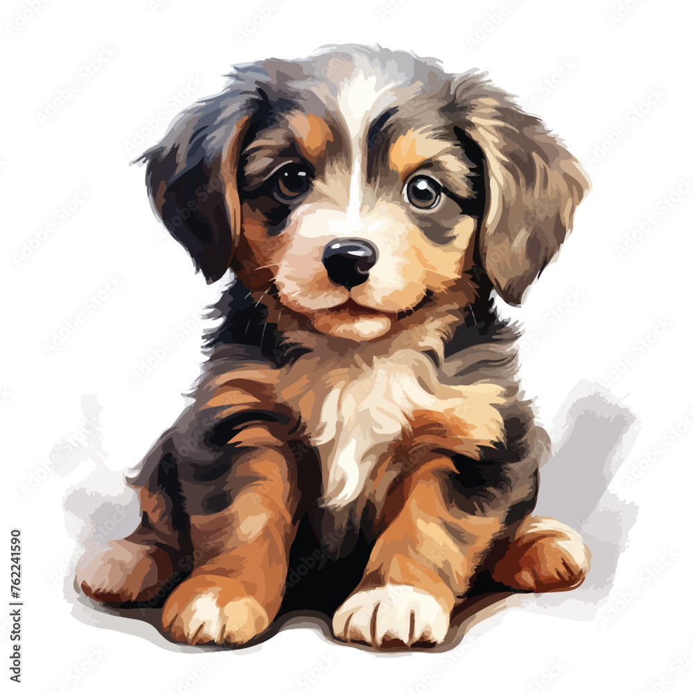 Puppy Dog Clipart clipart isolated on white background