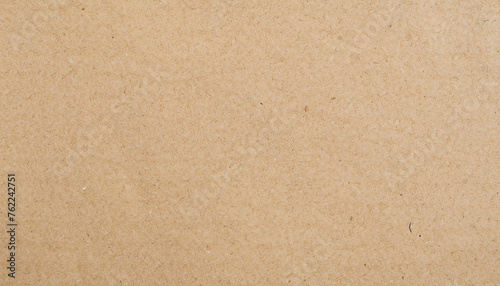 Plain brown eco paper texture in scrap canvas backdrop photo concept for letter craft design package box background. Pattern back of smooth parchment rice recycle surface and earth tone.