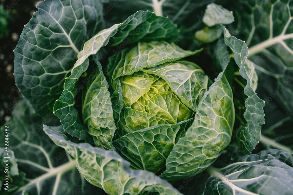 Obraz premium Head of cabbage
