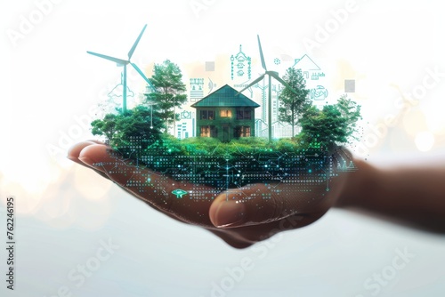 Innovating with Model Displays of Green Technology for Sustainable Living: The Impact of Finance and Software on Eco Friendly Home Networks. photo