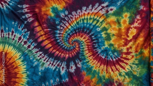 Psychedelic Symphony: A Masterpiece of Tie-Dye Artistry